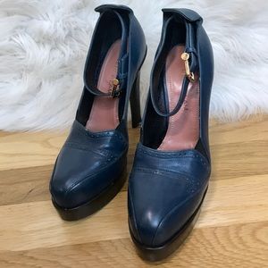 Derek Lam Platform Leather Heel